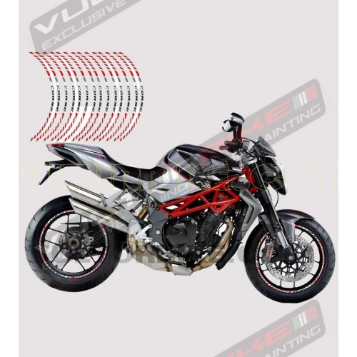 Kit Adesivi Ruote Corse - MV Agusta