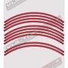 Autocollants de couleur universelle pour roues Ducati 3 tailles 