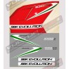 Superbike Evolution Seite Verkleidung Aufkleber - Ducati 848/1098/1198/S/R/SP/Evo 