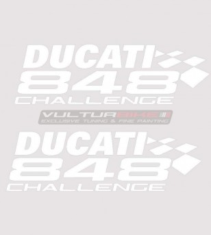 Kit adesivi challenge - Ducati  848/1098/1198/S/R/SP/EVO