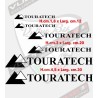 Adesivi per moto TOURATECH 
