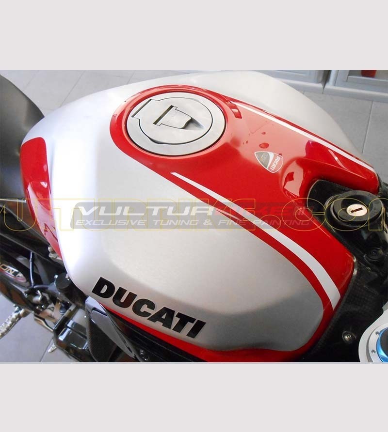 Tank Sticker Replica Panigale R version - Ducati 899 / 1199 / 1299 / 959 / V2 2020