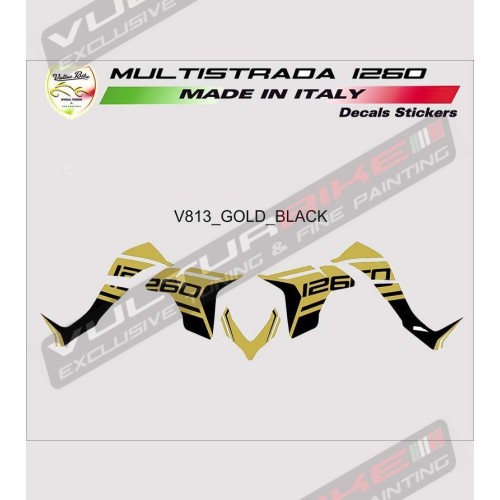 Custom graphics sticker kit - Ducati Multistrada 1260 / 1260s 
