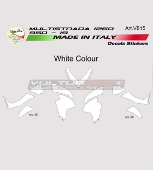 Custom graphics stickers' kit - Ducati Multistrada 1260/1200/950