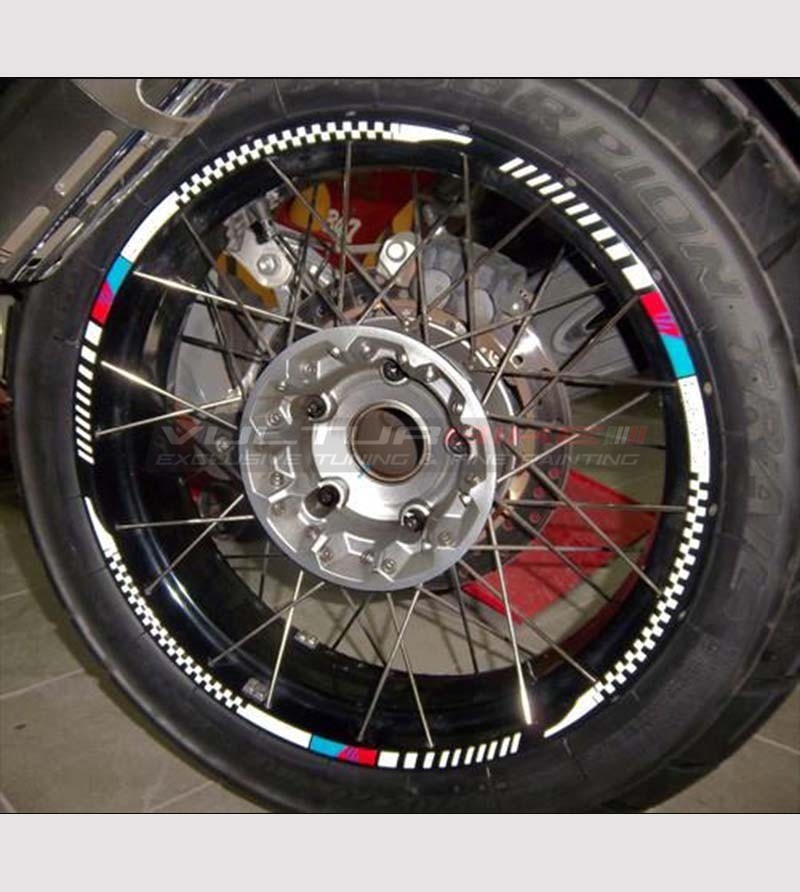 Stickers for wheels - Bmw F800 / 1200 GS