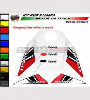 Customizable stickers for tank - Bmw R1200 GS 2008/12
