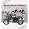 Adesivi Tuareg Touratech mappamondo - Bmw R1200 GS 