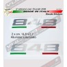 Pegatinas de colores para laterales - Ducati 848 