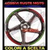 Profils adhésifs de roue de course personnalisables - Ducati Monster