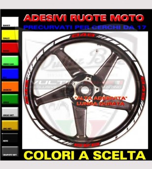 Perfiles de pegatinas ruedas personalizables muchos modelos - Ducati 848/1098/1198/S/R/SP/EVO