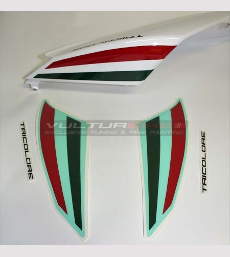 Tricolor stickers for tail - Ducati Panigale 1199
