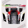 Stickers for fender - Ducati Multistrada 1200 10/17 