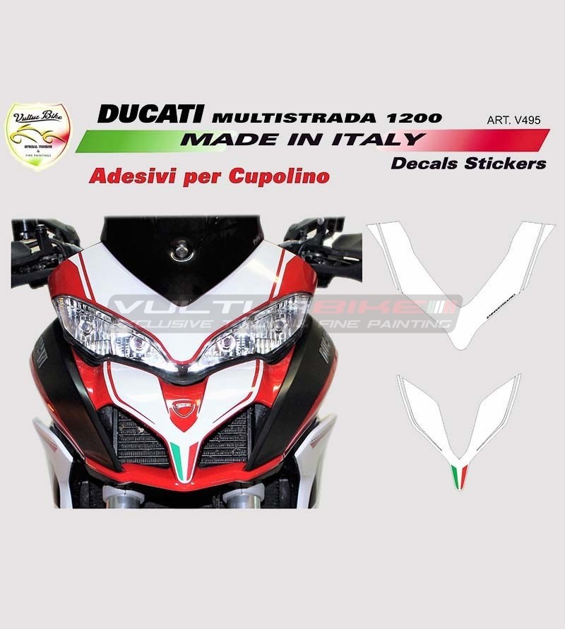 Sticker for front fairing - Ducati Multistrada 950/1200/1260/ENDURO