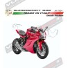 Colored stickers for number plate - Ducati Supersport 939 