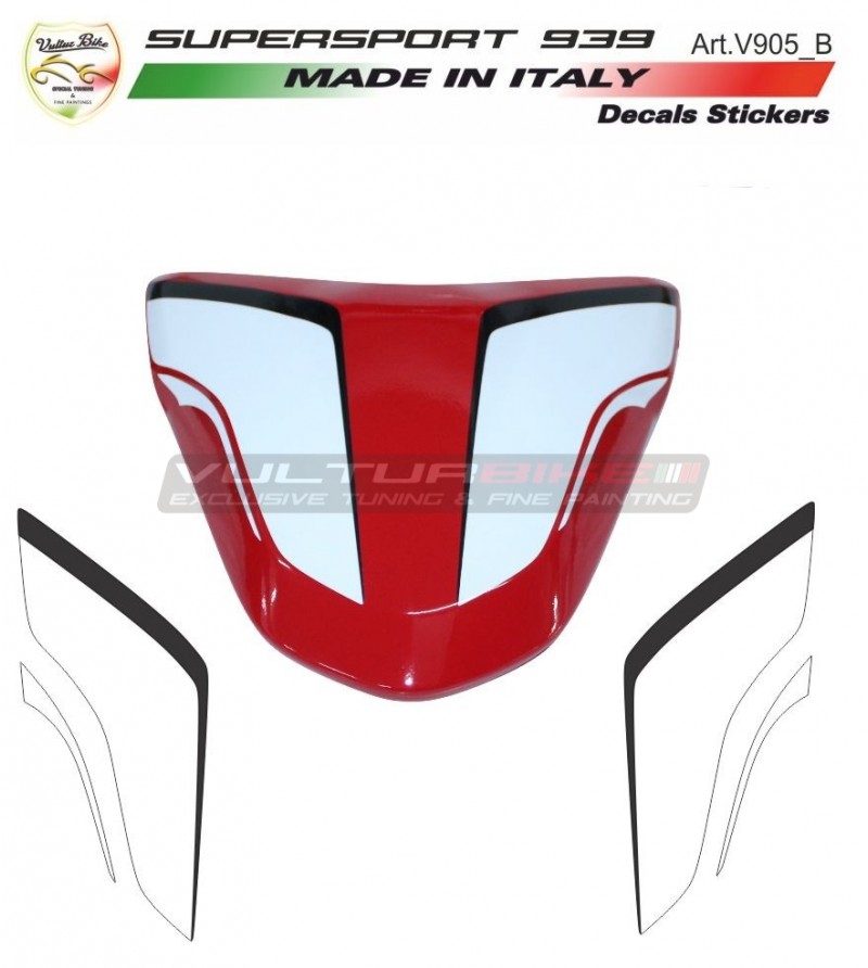 Pigtail Nummer Aufkleber - Ducati Supersport 939