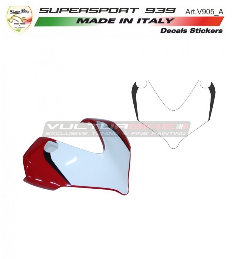 Pegatinas de número de domo - Ducati Supersport 939