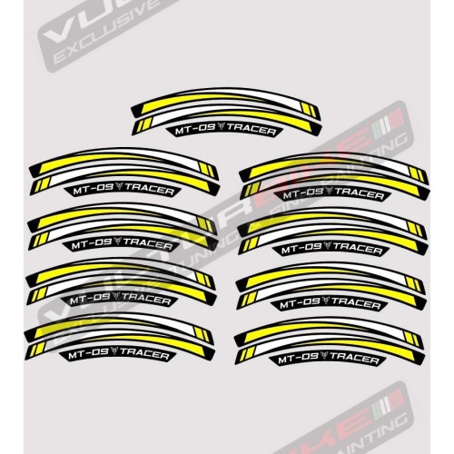 Wheel stickers - Yamaha MT 09 Tracer