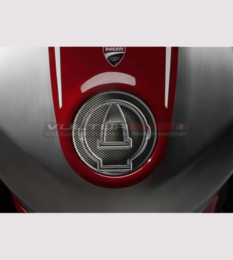 Resined protection for fuel cap - Ducati since 2009