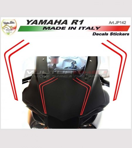 Sticker Strips Front Fairing - Yamaha R1 2015-2018
