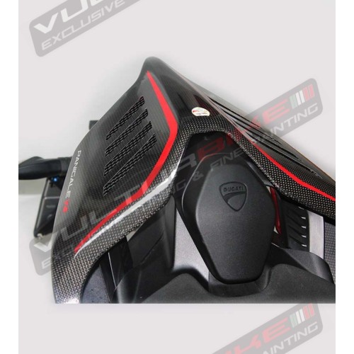 Codino in carbonio dark - Ducati Panigale V4 / V4S / V4R