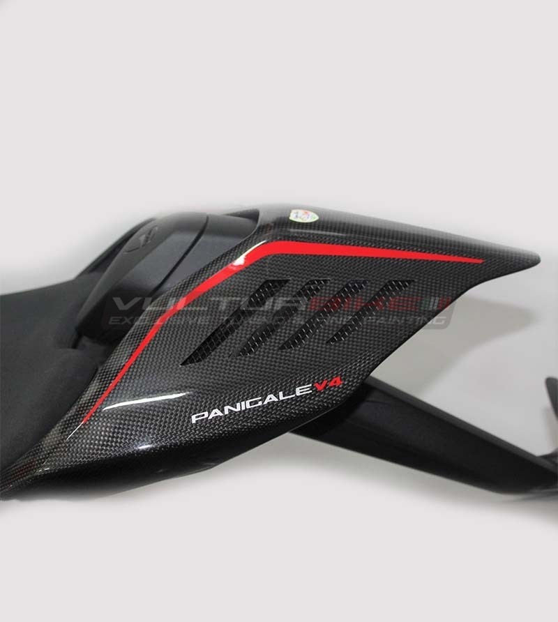 Queue en carbone foncé - Ducati Panigale V4 / V4S / V4R