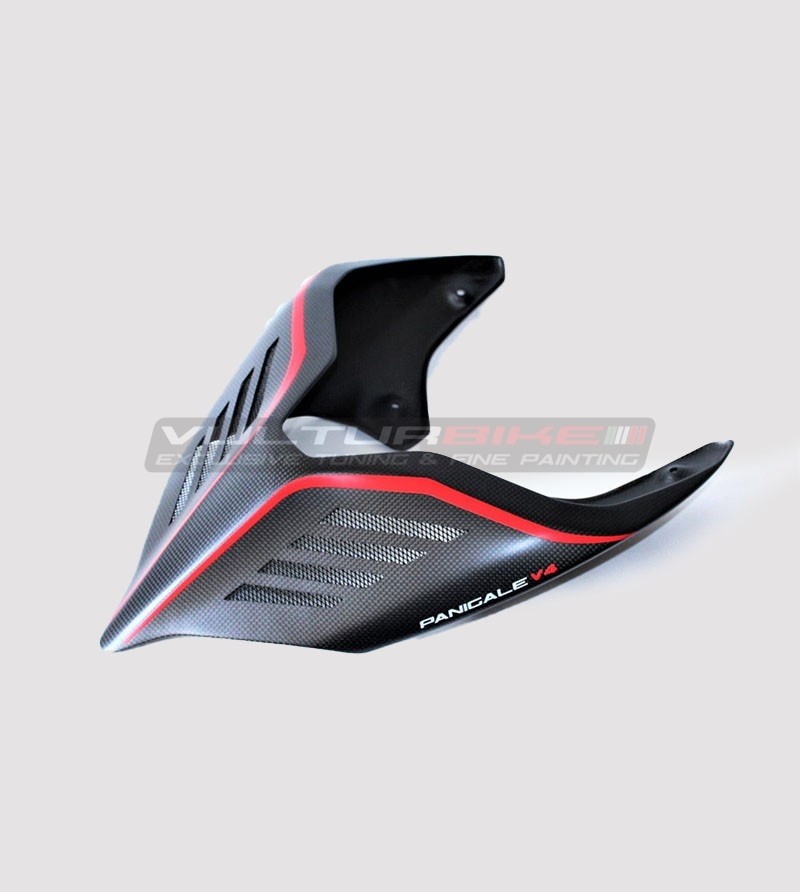 Cola de carbono oscuro - Ducati Panigale V4 / V4S / V4R