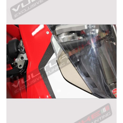 Carbon Windschutzscheibe Rennradversion - Ducati Panigale V4 / V4S / V2