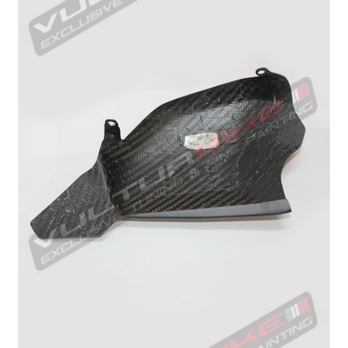 Cubierta de basculante de carbono completa con deslizadores - Ducati Panigale V4 / V4S / V4R 