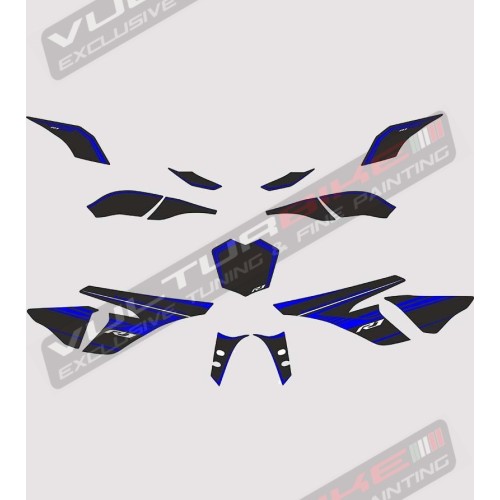 Fabrik Racing Sticker Kit - Yamaha R1 2015-2018