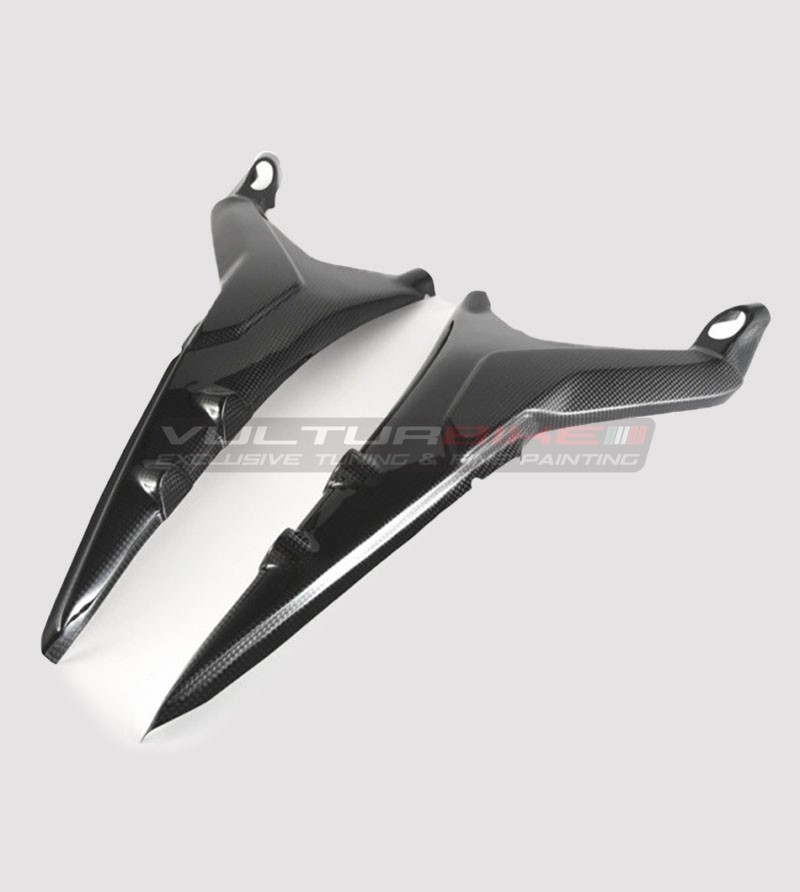 Carbon saddle frame protectors - Ducati Panigale V4 / V4S / V4R