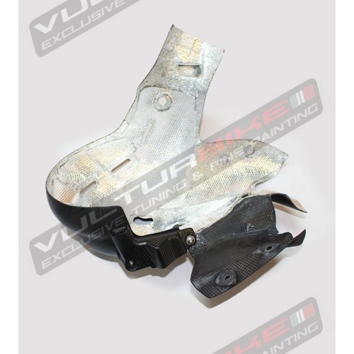 Protección de carbono para escape original - Ducati Panigale V4 / V4S / Streetfighter V4