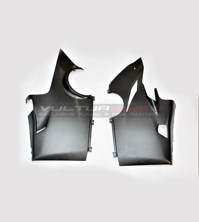 Carbon lower fairing set, right and left sides - Ducati Panigale V4 / V4S V4R