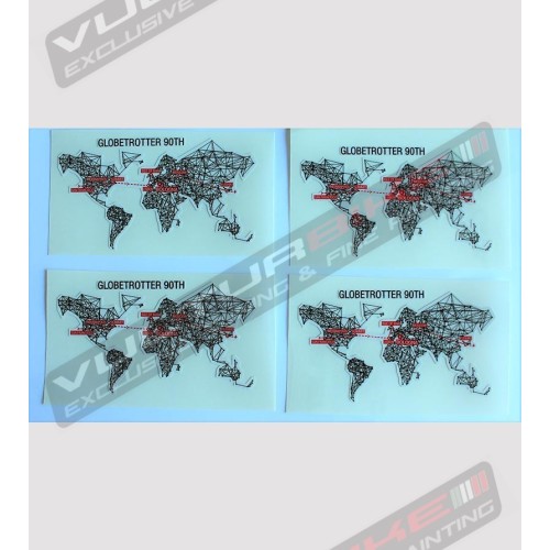 Globetrotter 90 TH Sticker-Kit - Ducati Multistrada 1200/1260 