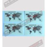 Globetrotter 90 TH sticker kit - Ducati Multistrada 1200/1260 