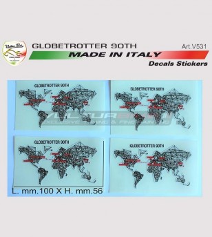Stickers' kit Globetrotter 90 TH - Ducati Multistrada 1200/1260