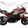 Stickers kit Pikes Peak design - Ducati Multistrada 1200 2010/14 