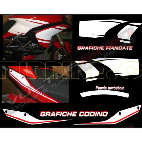 Pikes Peak Design Adhesive Kit - Ducati Multistrada 1200 2010/14 