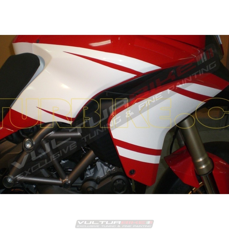 PIKES PEAK MULTISTRADA 1200 Sticker Kit – Compatible With 2015-2017 Models, Decal Set