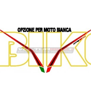 Adesivo per cupolino rossonero - Ducati Multistrada 1200 2010/2014