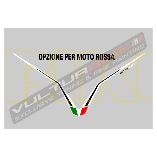 Sticker bulle - Ducati Multistrada 1200 2010/2014 
