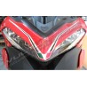 Adesivo per cupolino bianconero - Ducati Multistrada 1200 2010/2014 