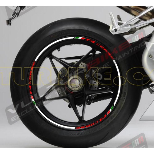 Roues autocollantes - MV Agusta Corse F4 