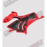 Oberer Verkleidungssatz ohne Flaps Ducati Panigale V4R - New V4 2020 - Restyling Panigale V4 - V4S (2018-19)