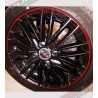 Bunte Profile für Auto- und Motorradräder 