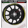Perfiles adhesivos para ruedas de coche Fiat 500 esseesse 
