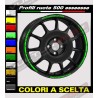 Adhesive profiles for Fiat 500 Esseesse cars wheels 