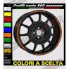 Adhesive profiles for Fiat 500 Esseesse cars wheels 
