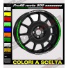 Perfiles adhesivos para ruedas de coche Fiat 500 esseesse 