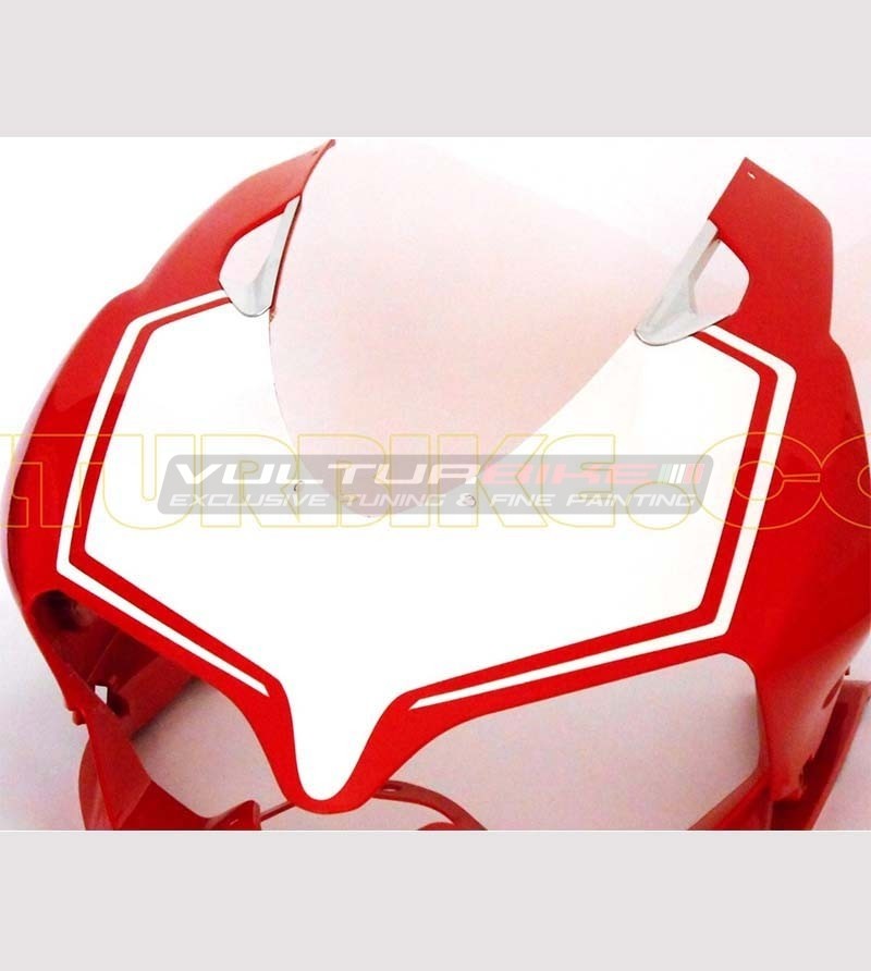 Front fairing number plate sticker - Ducati Panigale 899/1199