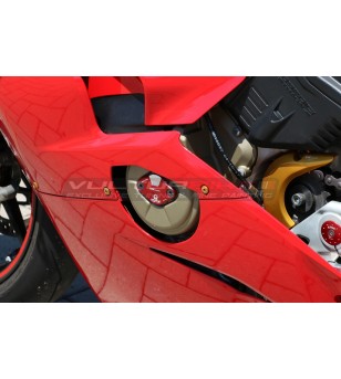 CF266_PR Timing inspection cover Ducati Panigale V4 Pramac Racing CNC RACING 